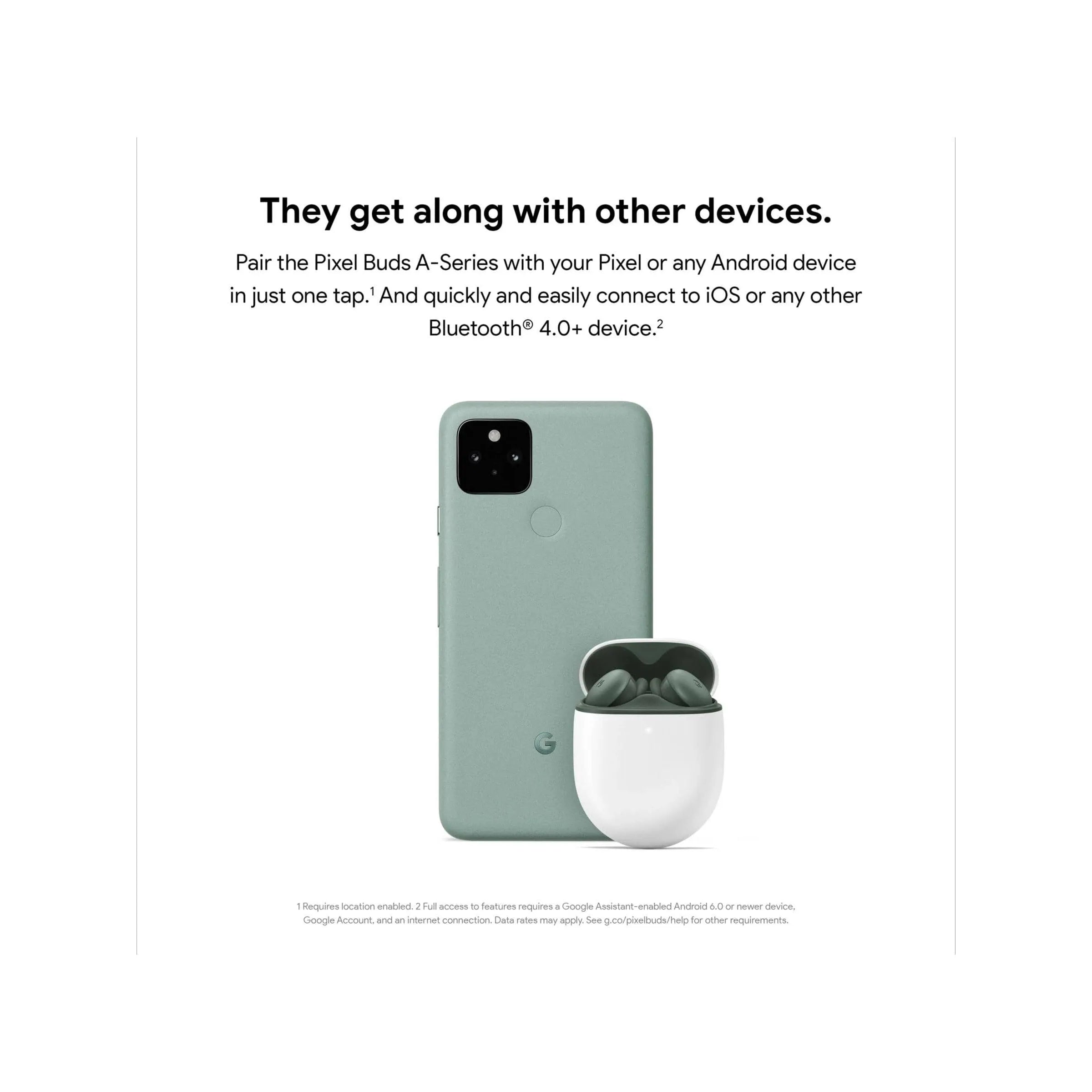 Buy Google,Google Pixel Buds A-Series In-ear Wireless Earbuds Charcoal - Gadcet UK | UK | London | Scotland | Wales| Ireland | Near Me | Cheap | Pay In 3 | Headphones