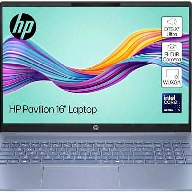 Buy HP,HP Pavilion 16 – Intel Core Ultra 5-125U, 16GB RAM, 512GB SSD, Intel Arc Graphics, Win 11, Sky Blue - Gadcet UK | UK | London | Scotland | Wales| Near Me | Cheap | Pay In 3 | Laptops