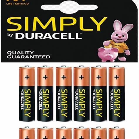 Buy Duracell,Duracell Simply AA Alkaline Batteries 1.5V – 12 Pack | Long-Lasting Power - Gadcet UK | UK | London | Scotland | Wales| Near Me | Cheap | Pay In 3 | Batteries