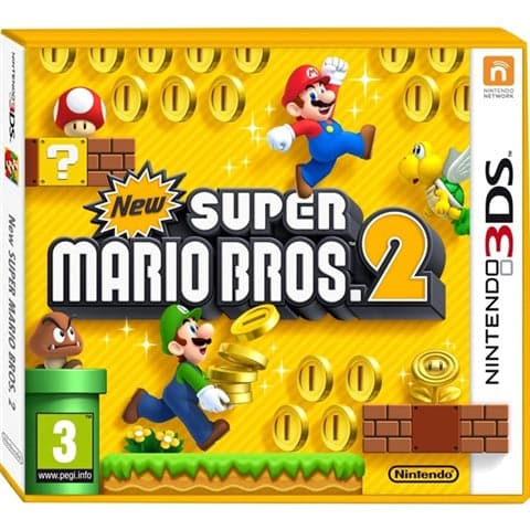 NEW SUPER MARIO BROS 2 NINTENDO GAMES 3DS