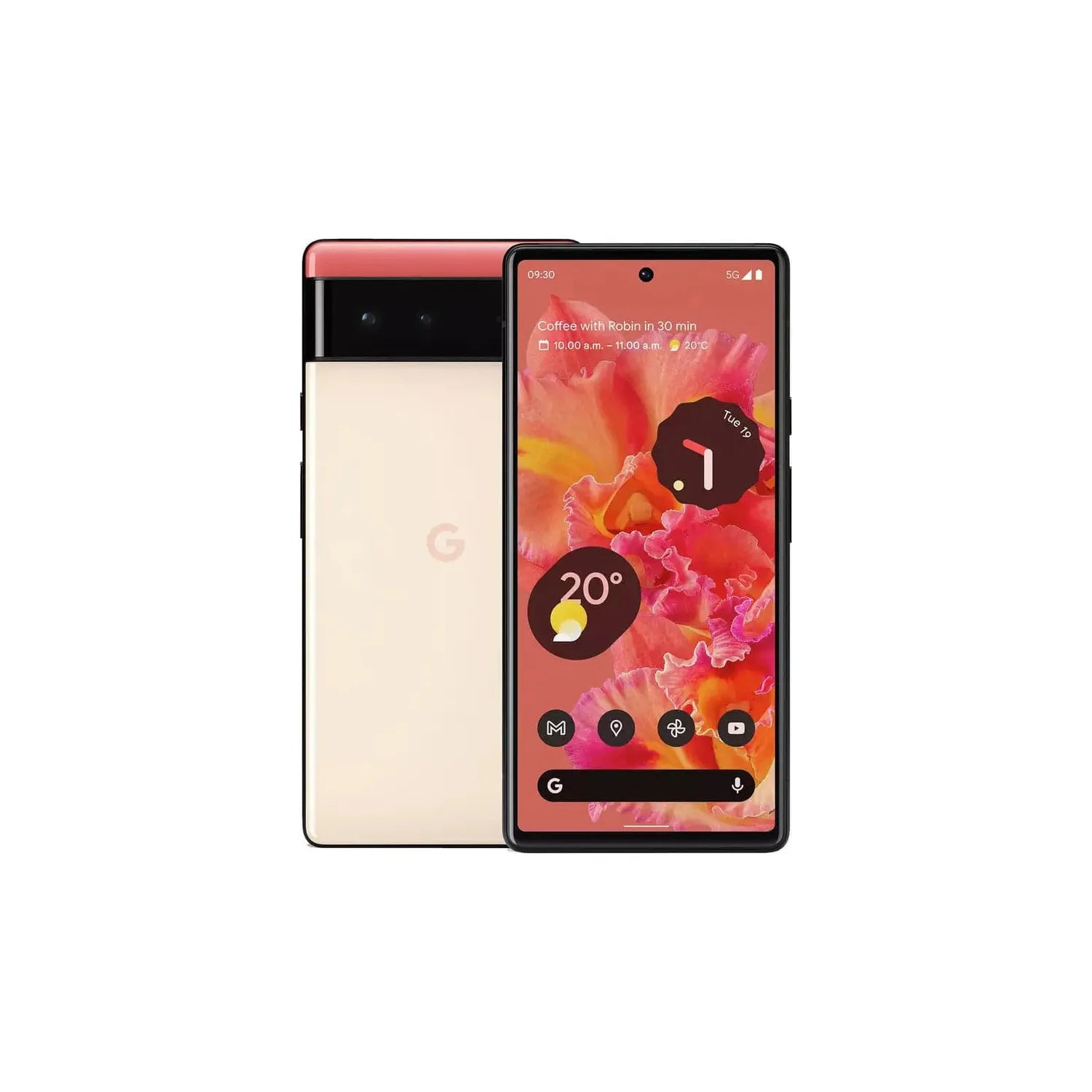 Google Pixel 6 5G 128GB, Coral - Unlocked