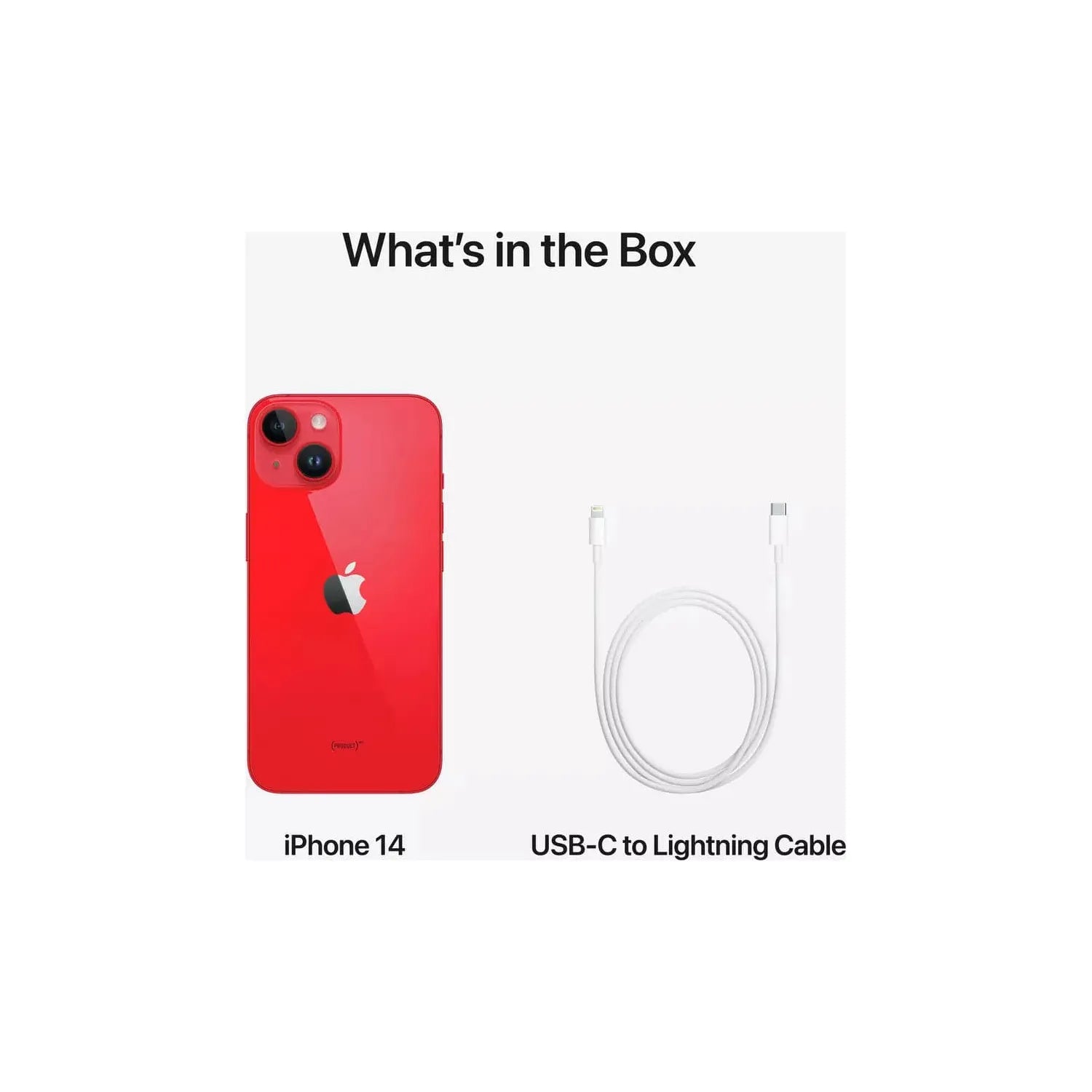 Apple iPhone 14 5G 128GB, Product Red - Unlocked