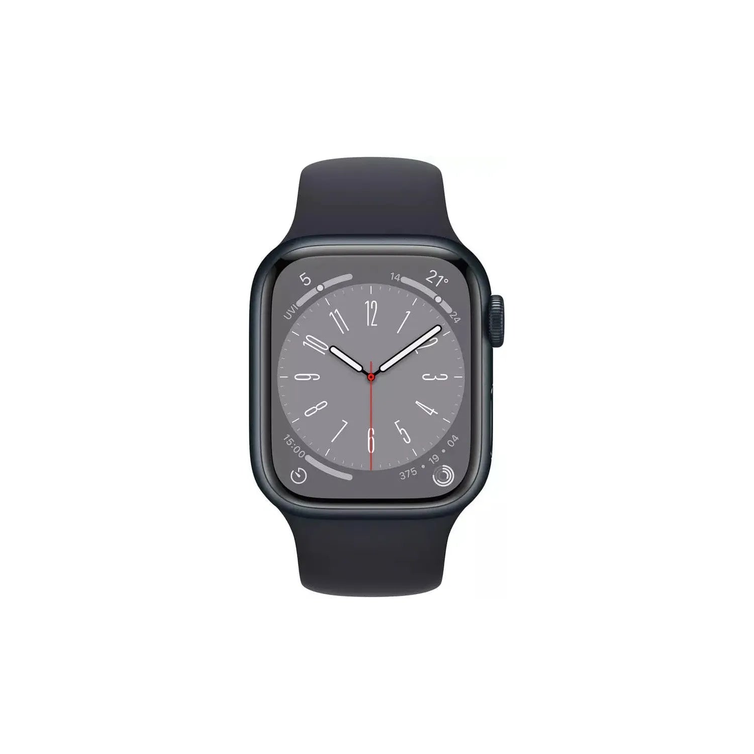 Apple,Apple Watch Series 8 GPS 41mm Midnight Alu Case/Midnight Sport Band - Gadcet.com