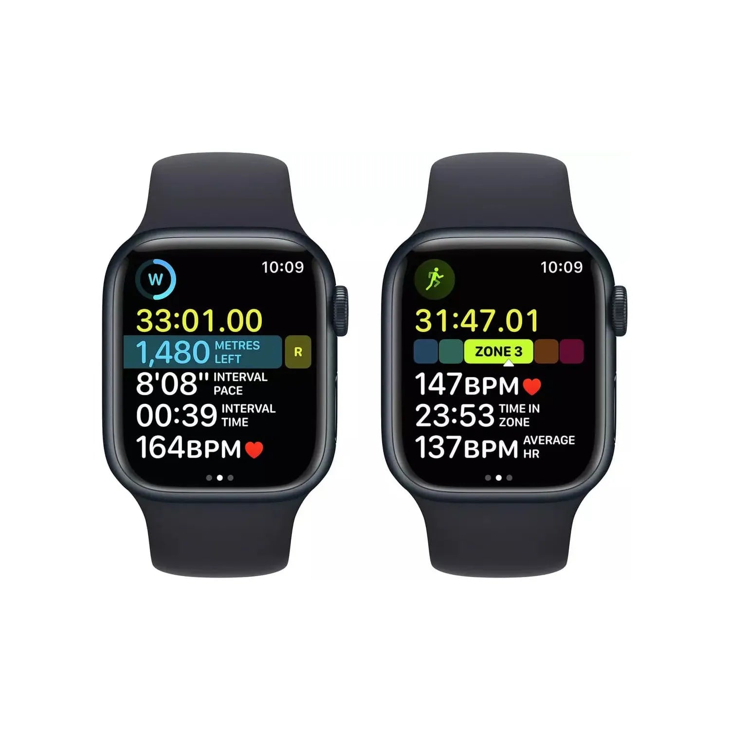 Apple,Apple Watch Series 8 GPS 41mm Midnight Alu Case/Midnight Sport Band - Gadcet.com