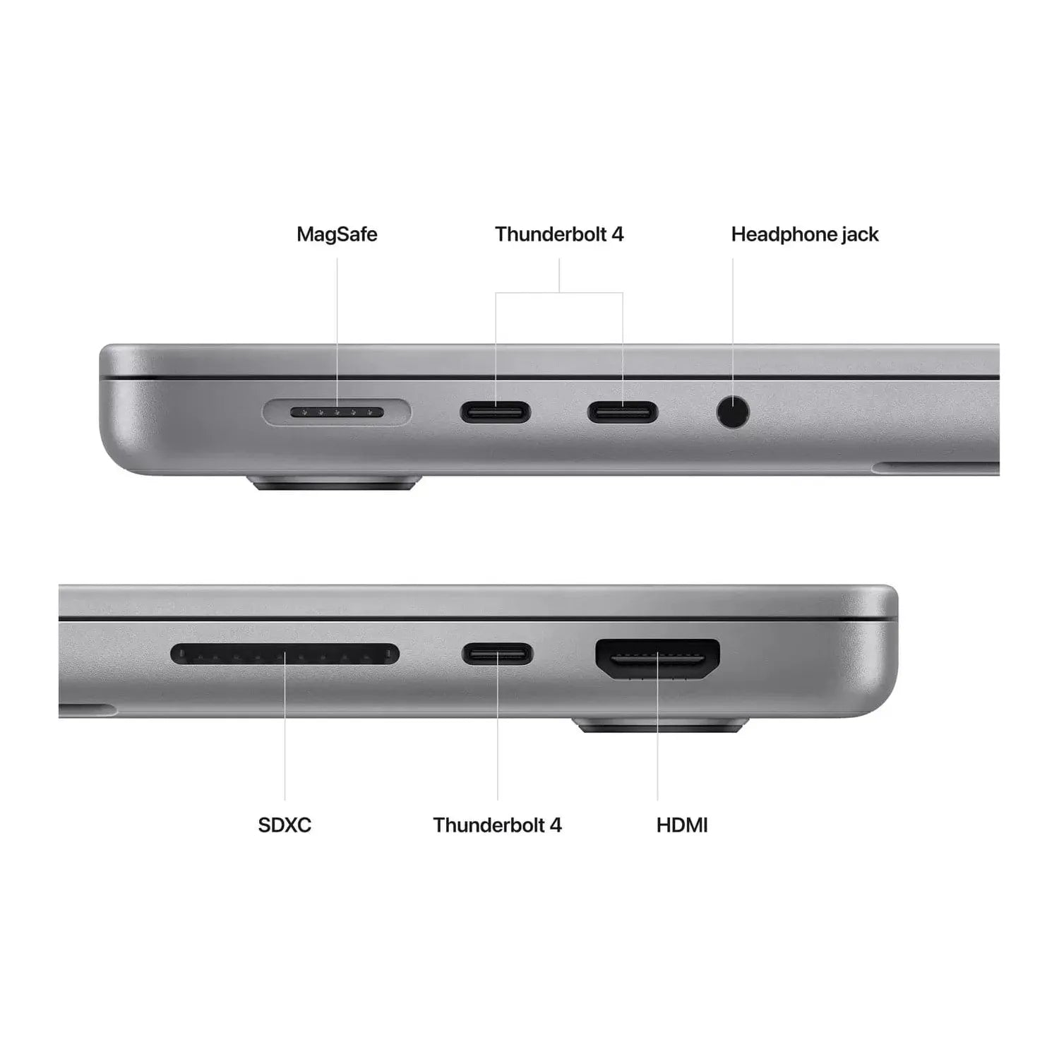 Apple,Apple MacBook Pro 2023 14" M2 Pro CPU 16GB RAM 512GB Storage - Space Grey - Gadcet.com