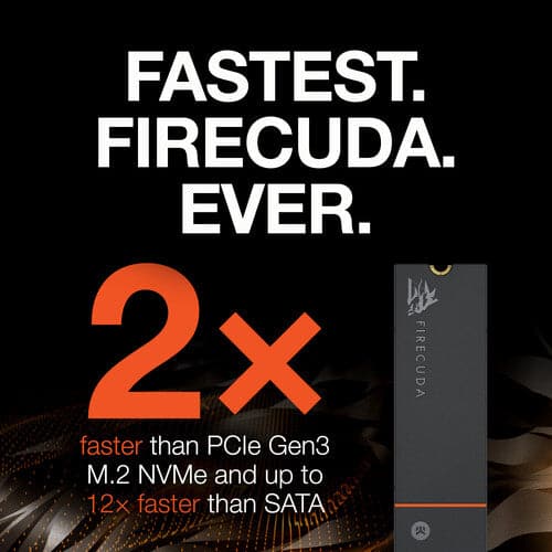 Seagate 4TB FireCuda 530 PCIe 4.0 x4 NVMe M.2 Internal SSD with Heatsink - Gadcet.com