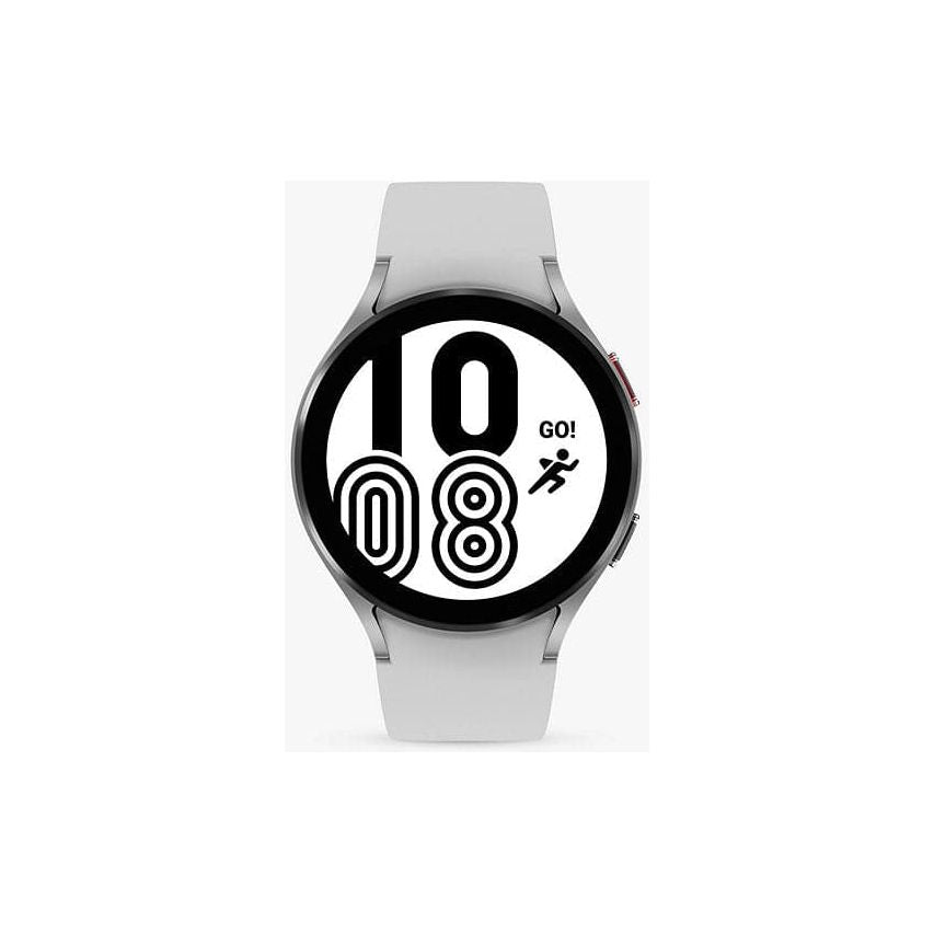 Buy Samsung,SAMSUNG Galaxy Watch4 BT Smart Watch, 44 mm - Aluminium, Silver - Gadcet.com | UK | London | Scotland | Wales| Ireland | Near Me | Cheap | Pay In 3 | smart watch