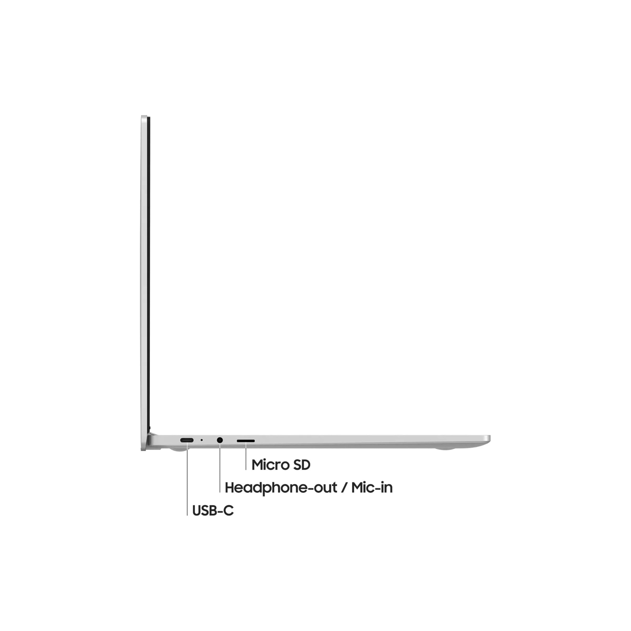 Samsung Galaxy Book Go SD 7C Gen2, @ 2.55GHz, 8GB RAM, 128GB SSD, Qualcomm Adreno(TM) 618GPU