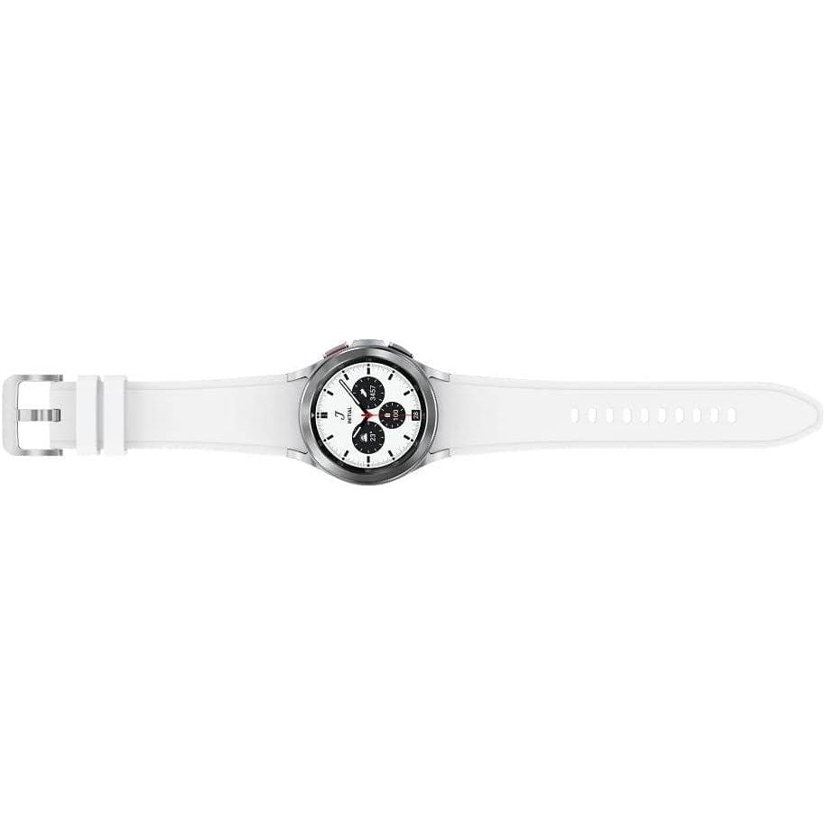 Buy Samsung,Samsung Galaxy Watch4 Classic 46mm 4G Smart Watch - Silver - Unlocked - Gadcet.com | UK | London | Scotland | Wales| Ireland | Near Me | Cheap | Pay In 3 | smart watch