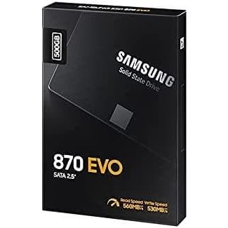 Buy Samsung,Samsung 870 EVO Series ATA III V-NAND MLC 2.5" 500 GB - Black - Gadcet.com | UK | London | Scotland | Wales| Ireland | Near Me | Cheap | Pay In 3 | Computers