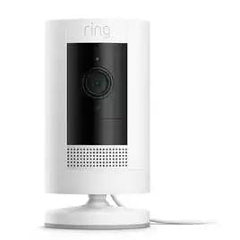 Ring,Ring Outdoor Camera Plug-In (Stick Up Cam) | HD outdoor Security Camera with 1080p video, Two-Way Talk, Wifi, Works with Alexa | alternative to CCTV system - Gadcet.com
