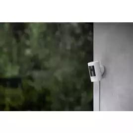 Ring,Ring Outdoor Camera Plug-In (Stick Up Cam) | HD outdoor Security Camera with 1080p video, Two-Way Talk, Wifi, Works with Alexa | alternative to CCTV system - Gadcet.com