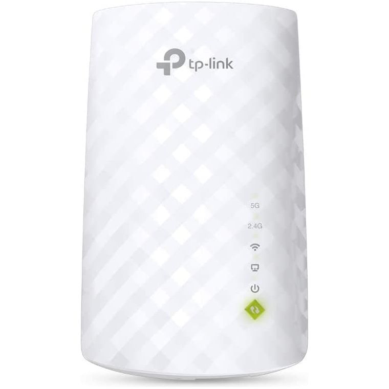 TP-LINK,TP-Link RE200 AC750 Universal Dual Band Range Extender, Broadband/Wi-Fi Extender, Wi-Fi Booster/Hotspot with Ethernet Port, Plug and Play, Smart Signal Indicator, UK Plug - Gadcet.com