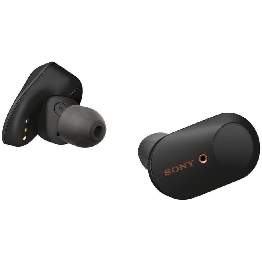 Buy Sony,Sony WF-1000XM3 Truly Wireless Noise Cancelling Headphones with Mic, up to 32H battery life, stable Bluetooth connection, wearing detection with Alexa built-in - Black - Gadcet.com | UK | London | Scotland | Wales| Ireland | Near Me | Cheap | Pay In 3 | Headphones