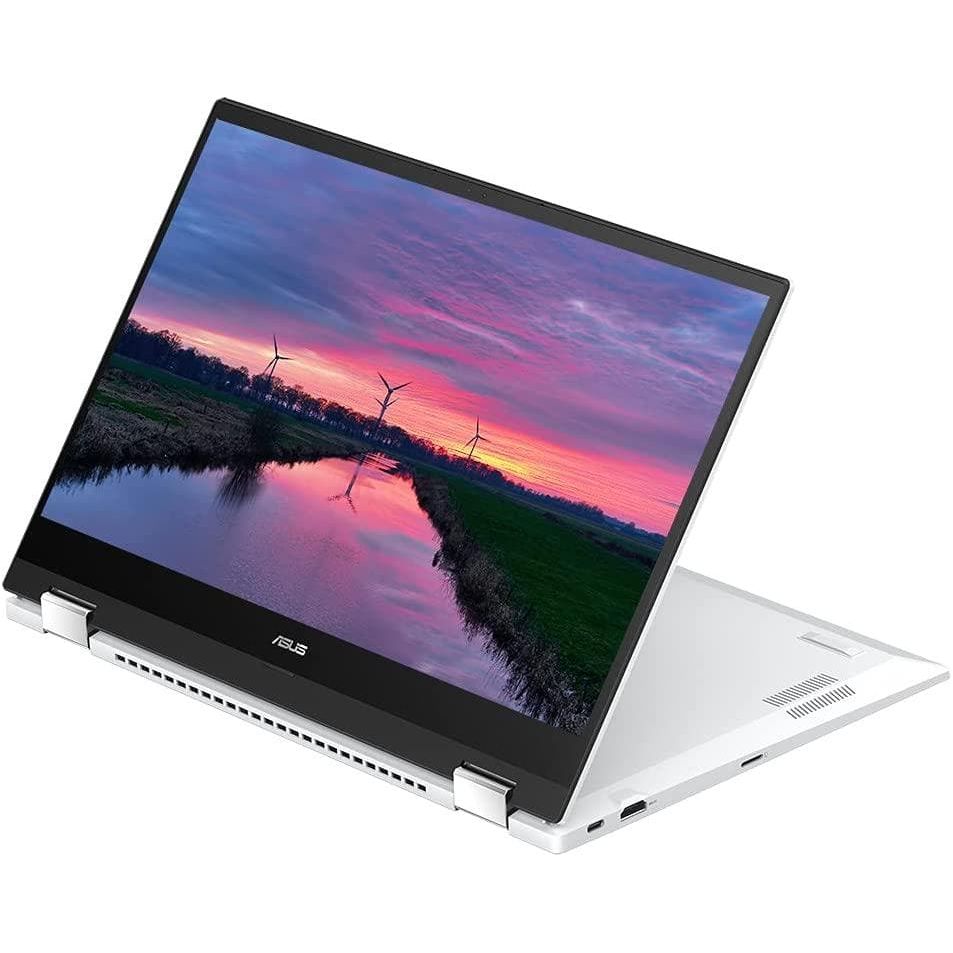 Buy ASUS,ASUS Chromebook Flip CX5500FEA, Intel Core i3-1135G7, 8G RAM, 256 GB M.2 NVMe SSD- White - Gadcet.com | UK | London | Scotland | Wales| Ireland | Near Me | Cheap | Pay In 3 | Laptops