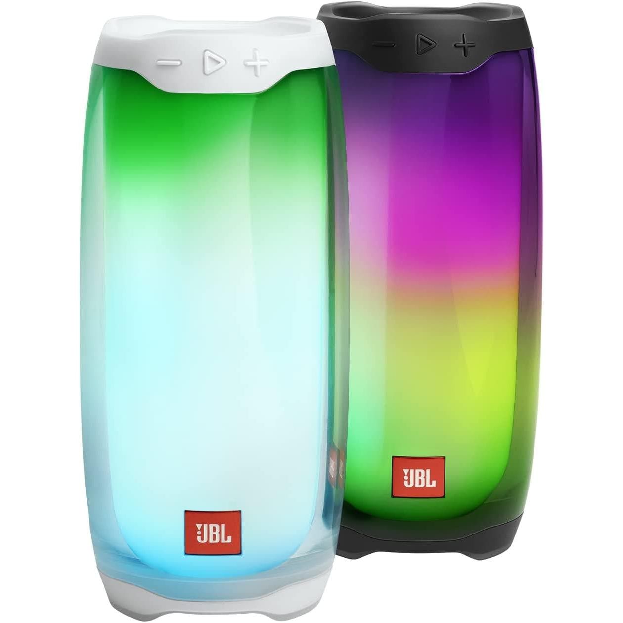 Buy JBL,JBL Pulse 4 - Waterproof speaker with bluetooth connectivity, LED light show, multi-speaker connectivity and PartyBoost function, in black - Gadcet.com | UK | London | Scotland | Wales| Ireland | Near Me | Cheap | Pay In 3 | Speakers