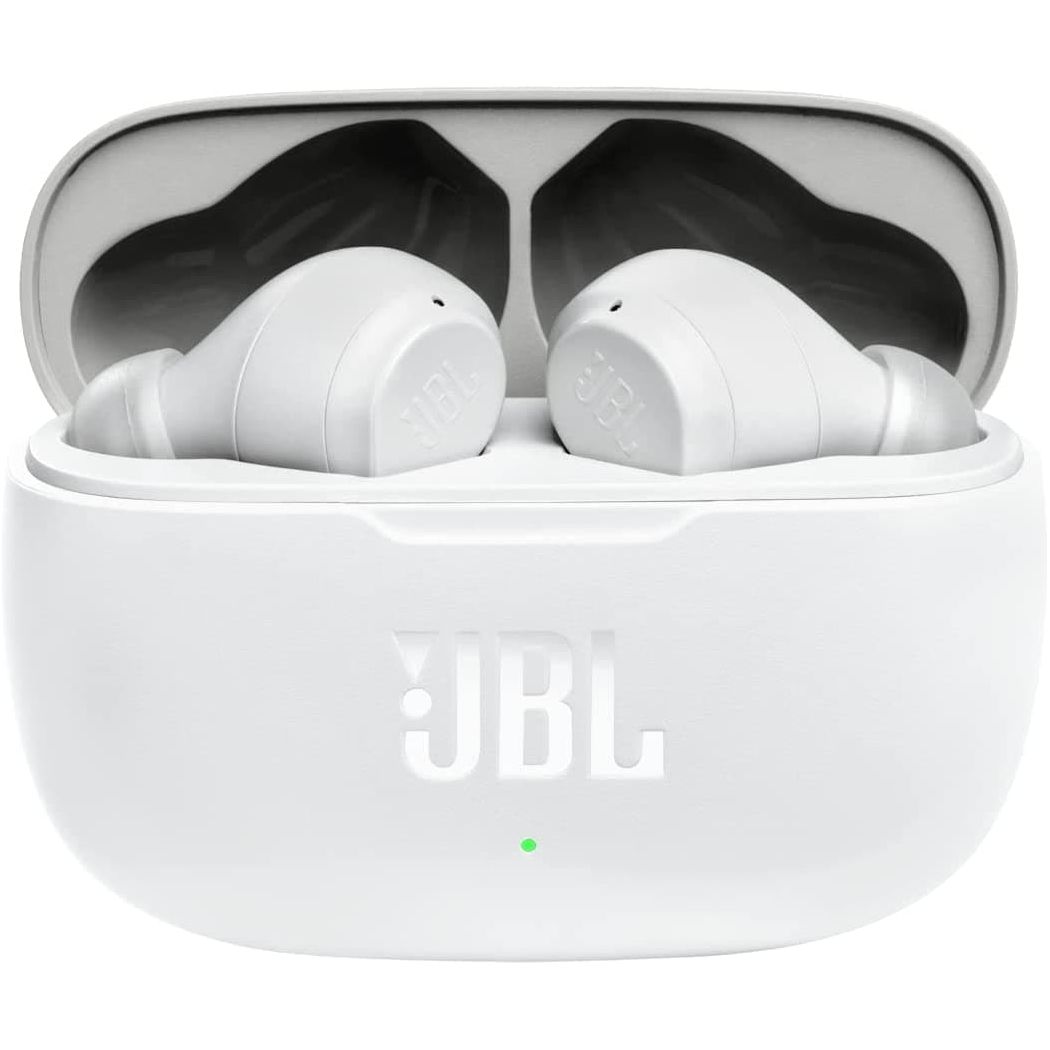 Buy JBL,JBL Wave 200TWS Wireless In-Ear Headphones - Bluetooth headphones with JBL Deep Bass Sound and IPX2 water resistance, complete with charging case, in white - Gadcet.com | UK | London | Scotland | Wales| Ireland | Near Me | Cheap | Pay In 3 |