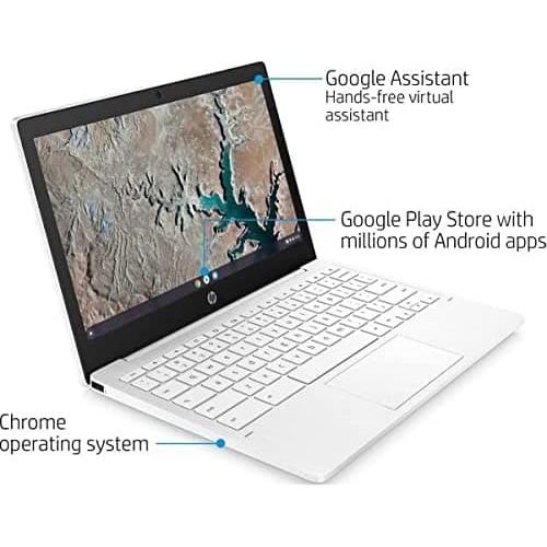 HP Chromebook 11 11.6'' Laptop - 2GHz CPU, 4GB RAM, 32GB eMMC , Google Chrome , White - Gadcet.com