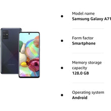 Samsung,Samsung Galaxy A71 Dual Sim 128 GB - Black - Unlocked - Gadcet.com