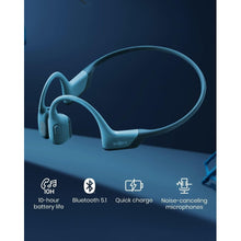 Buy Shokz,Shokz OpenRun Pro Water Resistance Wireless Bluetooth Bone Conduction Headphones - Cooldown Blue - Gadcet.com | UK | London | Scotland | Wales| Ireland | Near Me | Cheap | Pay In 3 | Headphones