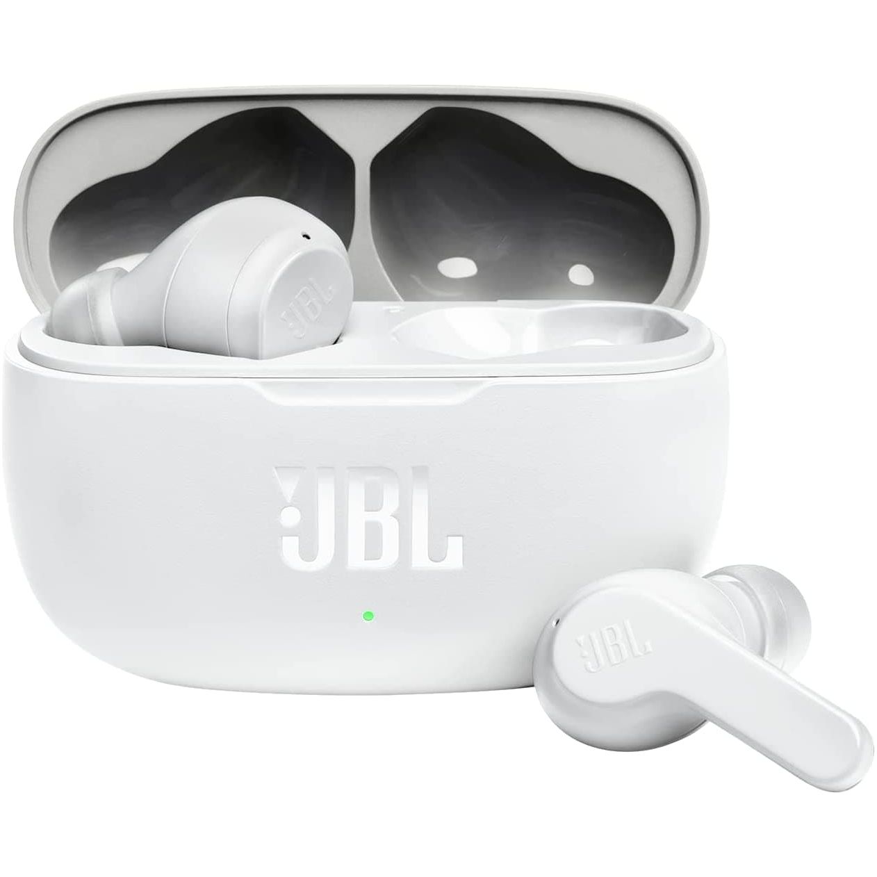 Buy JBL,JBL Wave 200TWS Wireless In-Ear Headphones - Bluetooth headphones with JBL Deep Bass Sound and IPX2 water resistance, complete with charging case, in white - Gadcet.com | UK | London | Scotland | Wales| Ireland | Near Me | Cheap | Pay In 3 |