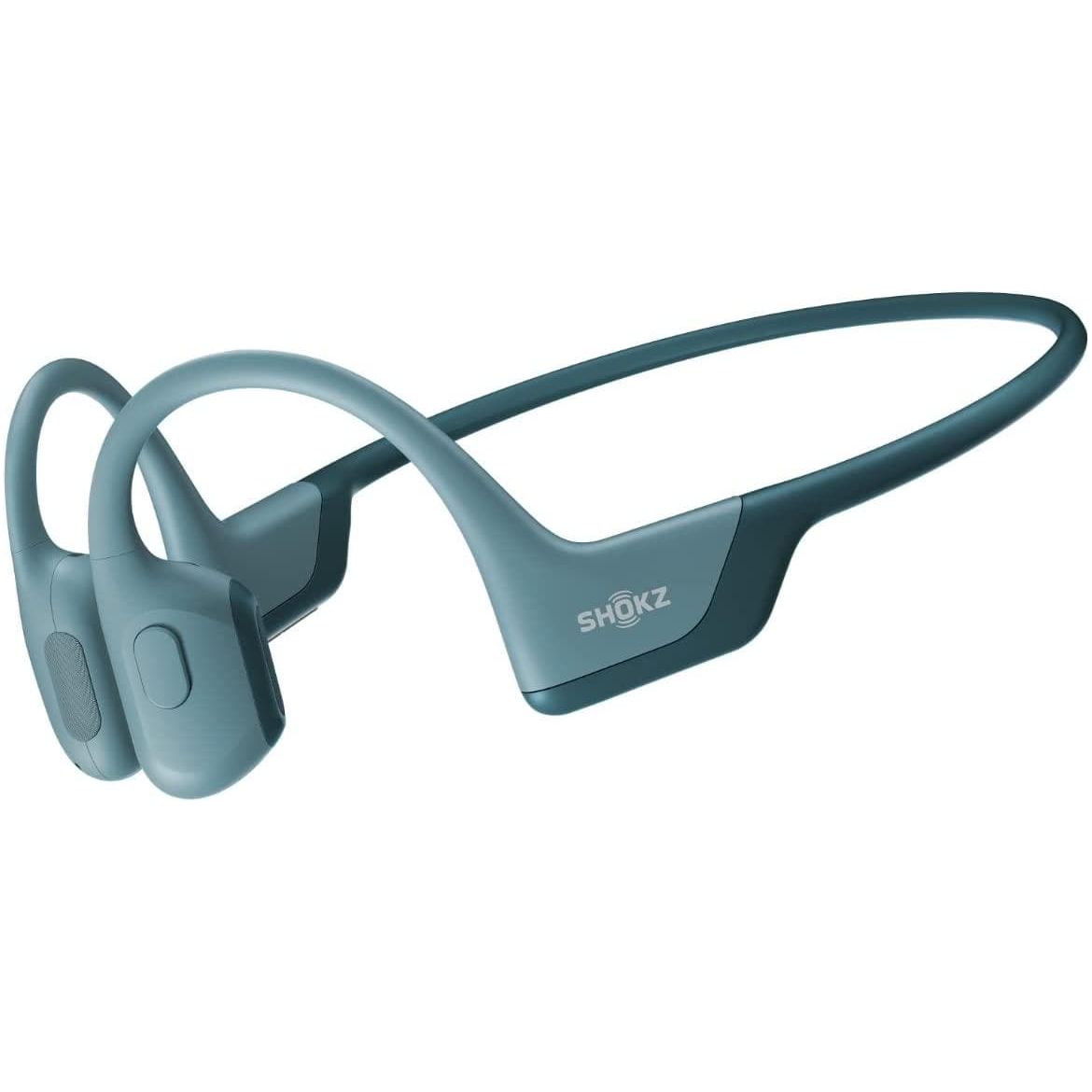 Buy Shokz,Shokz OpenRun Pro Water Resistance Wireless Bluetooth Bone Conduction Headphones - Cooldown Blue - Gadcet.com | UK | London | Scotland | Wales| Ireland | Near Me | Cheap | Pay In 3 | Headphones