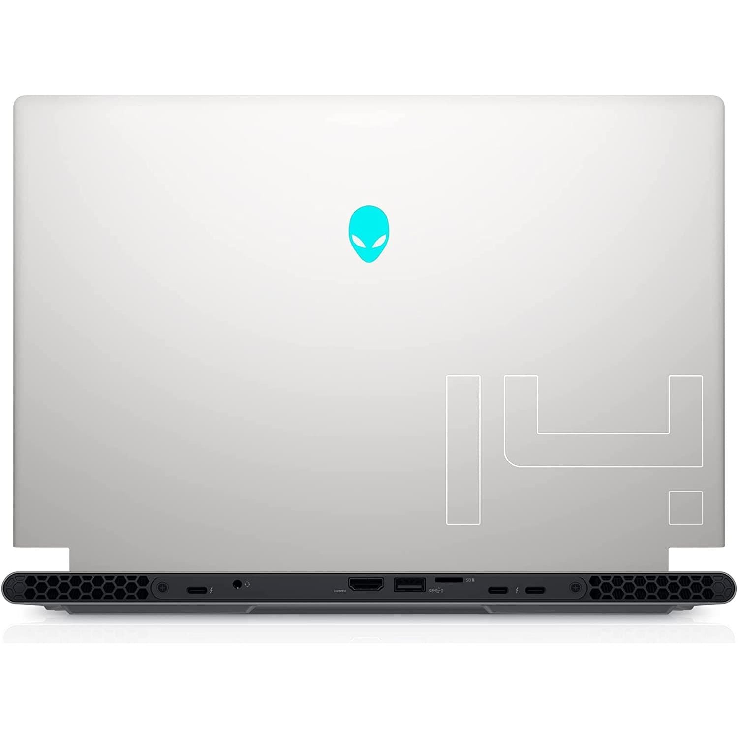 Alienware x14 14.0" FHD Gaming Laptop, Intel Core i7-12700H, NVIDIA GeForce RTX 3060 6GB, 16GB RAM, 512GB SSD, Windows 11 Home (Lunar Light), White