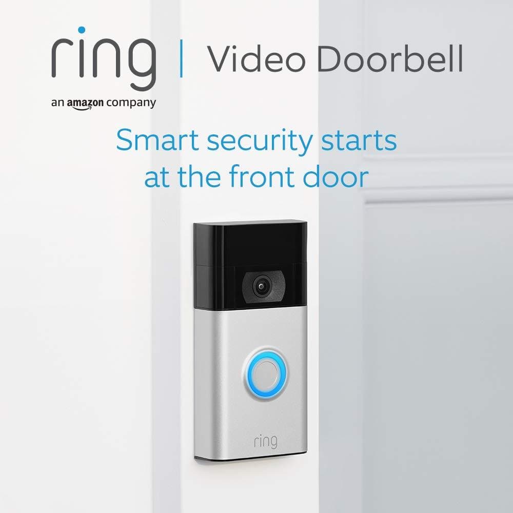 Buy Ring,Ring Video Doorbell, Wireless Security Doorbell, 1080p HD Video and easy installation by Amazon - Gadcet.com | UK | London | Scotland | Wales| Ireland | Near Me | Cheap | Pay In 3 | Security System Sensors