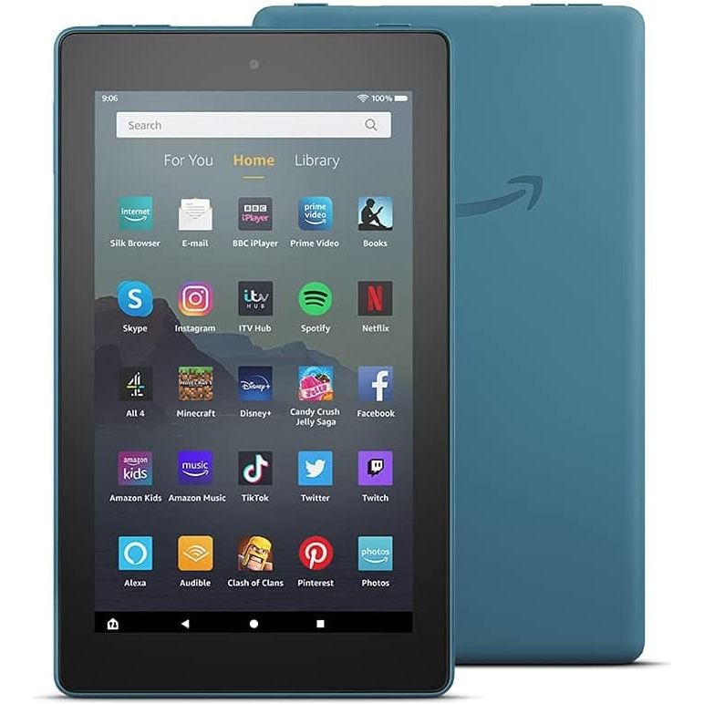 Buy Amazon,Amazon kindle Fire 7 Tablet | 7" display, 32 GB, Twilight Blue - Gadcet.com | UK | London | Scotland | Wales| Ireland | Near Me | Cheap | Pay In 3 |