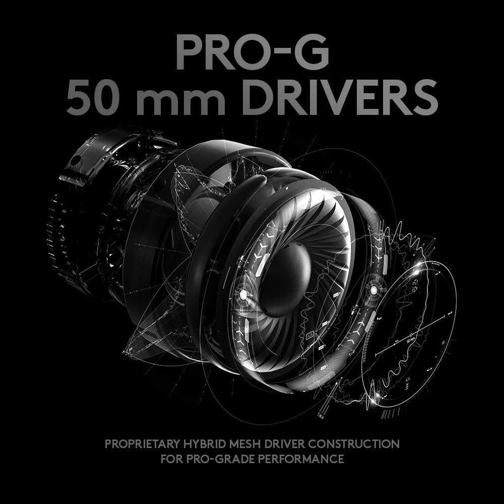 Buy Logitech,Logitech G PRO X Gaming-Headset, Over-Ear Headphones with Blue VO!CE Mic, DTS Headphone:X 7.1, 50mm PRO-G Drivers, 7.1 Surround Sound for esports Gaming, PC/PS/Xbox/Nintendo Switch - Black - Gadcet.com | UK | London | Scotland | Wales| Ireland | Near Me | Cheap | Pay In 3 | Headphones