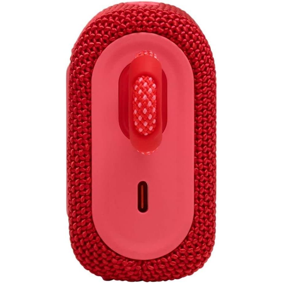 Buy JBL,JBL GO 3 - Wireless Bluetooth portable speaker with integrated loop for travel with USB C charging cable, in red - Gadcet.com | UK | London | Scotland | Wales| Ireland | Near Me | Cheap | Pay In 3 | Speakers