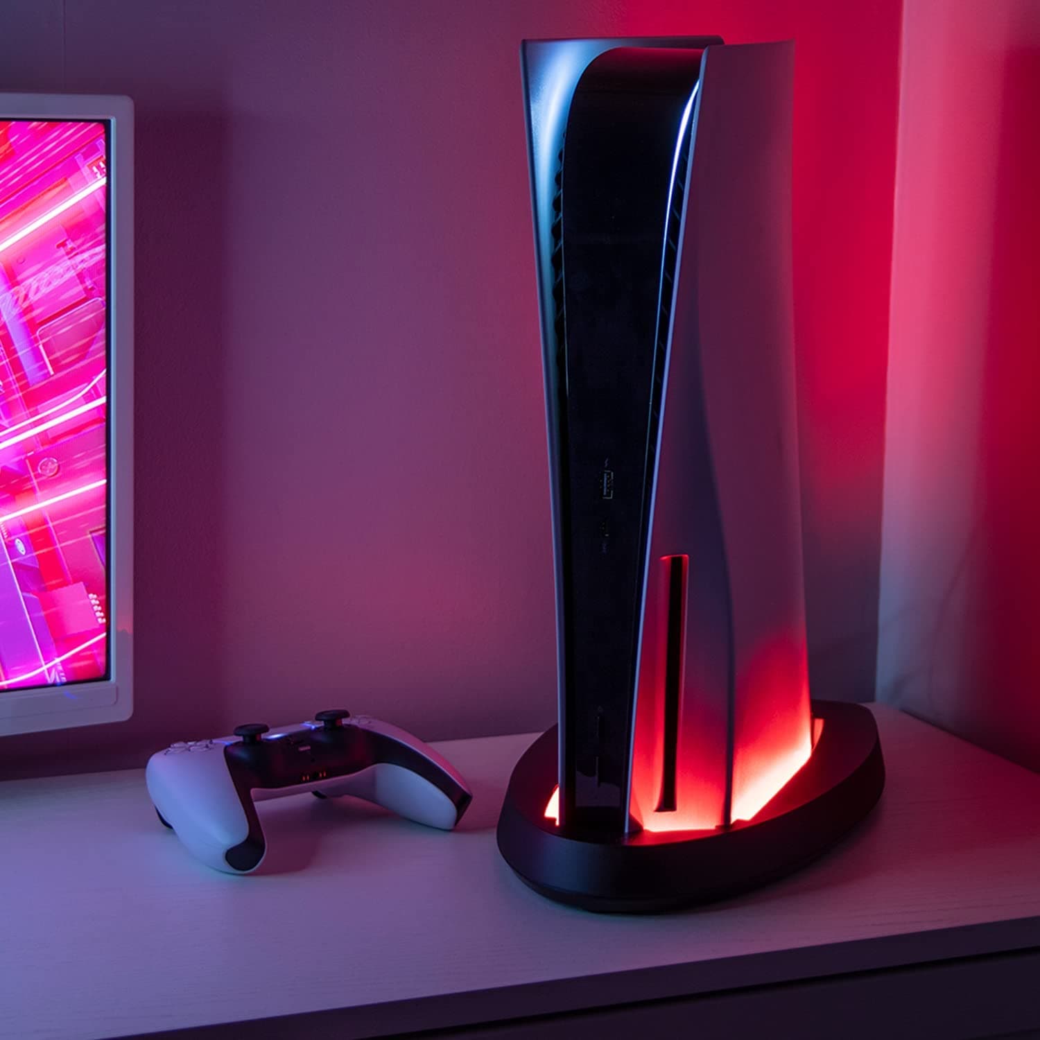Venom Multi-Colour LED Light-up Console Stand (PS5)