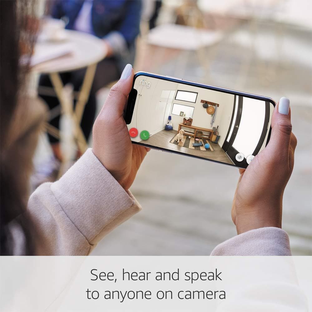 Buy Apple,Ring Indoor Cam Security Camera - White - Gadcet.com | UK | London | Scotland | Wales| Ireland | Near Me | Cheap | Pay In 3 | Security Safe Accessories