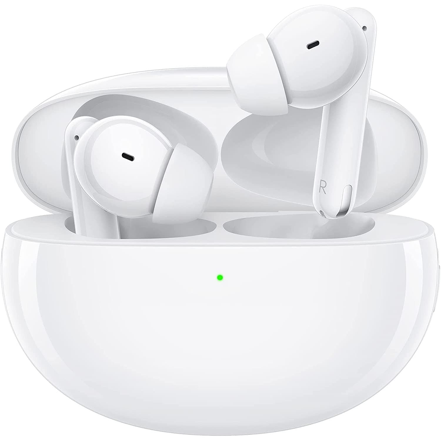OPPO,OPPO Enco Free2 True Wireless Headphones (42 dB deep personalised active noise cancellation, triple-mic call noise cancellation, 30 hour playback time, personalised sound boost) - White - Gadcet.com