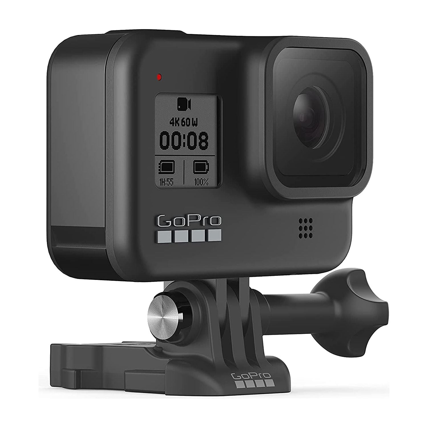 GoPro HERO8 Black - Waterproof 4K Digital Action Camera with Hypersmooth Stabilisation, Touch Screen and Voice Control - Live HD Streaming