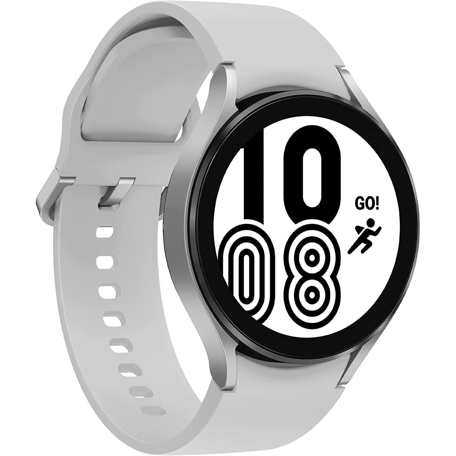 Buy Samsung,SAMSUNG Galaxy Watch4 BT Smart Watch, 44 mm - Aluminium, Silver - Gadcet.com | UK | London | Scotland | Wales| Ireland | Near Me | Cheap | Pay In 3 | smart watch