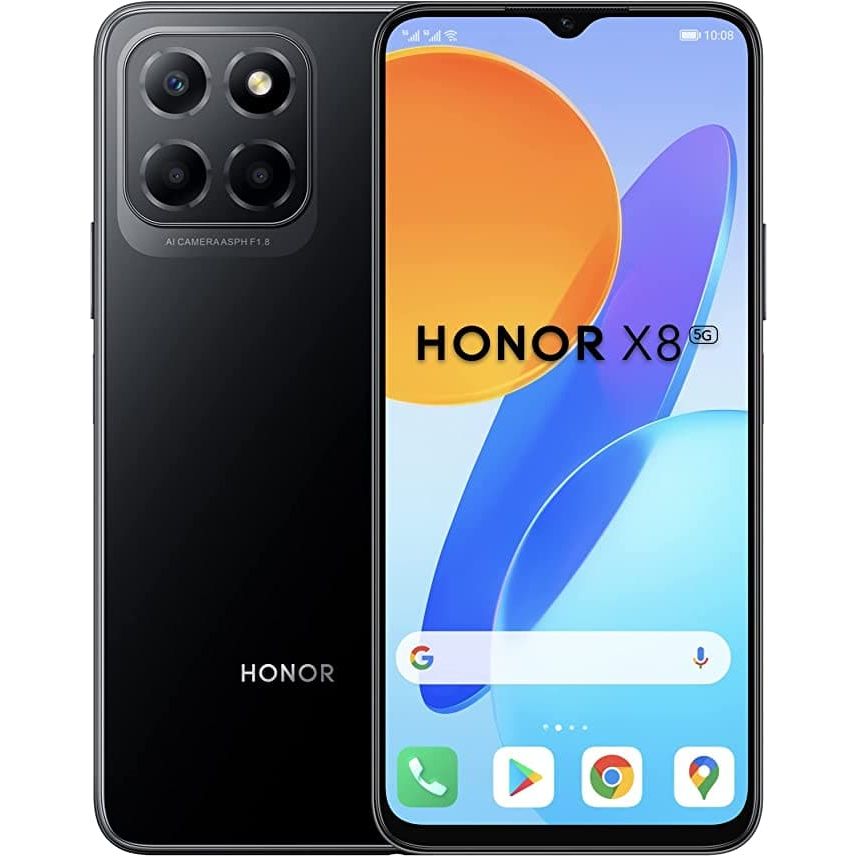 HONOR X8 5G 128GB Mobile Phone - Midnight Black Unlocked - VNE - N41 - Gadcet.com