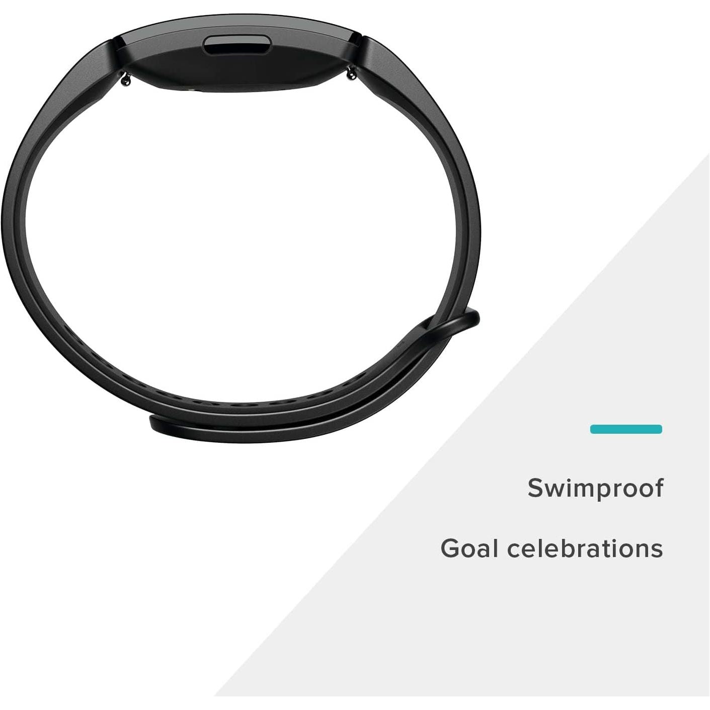 Fitbit Inspire Health & Fitness Tracker, One Size - Black