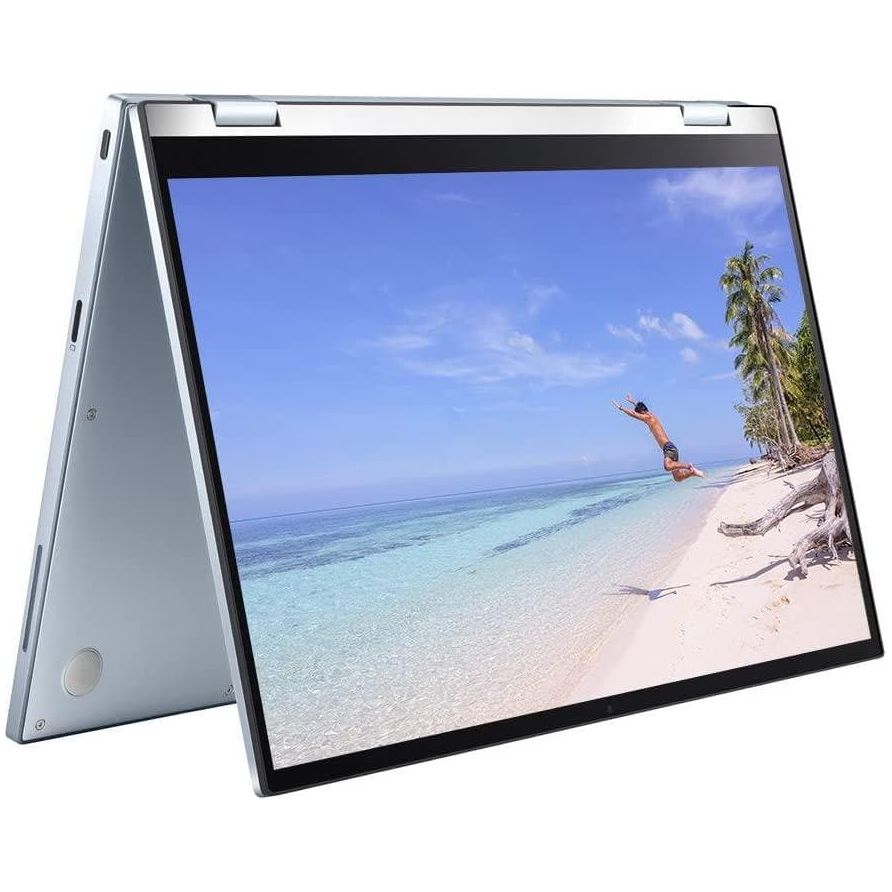 Buy ASUS,ASUS C433, 14 Inch Touchscreen ChromeBook Flip, Intel M3 Processor, 64 GB eMMC, 4 GB RAM, Chrome OS, Silver/Blue - Gadcet.com | UK | London | Scotland | Wales| Ireland | Near Me | Cheap | Pay In 3 | Laptops