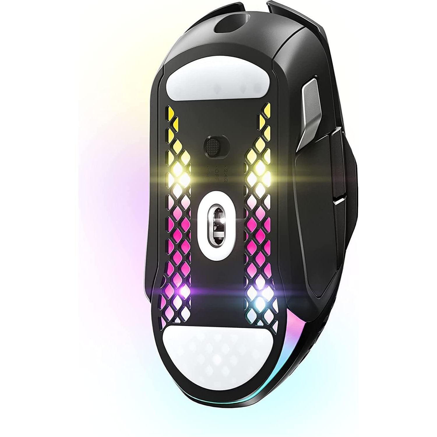 Buy SteelSeries,SteelSeries Aerox 5 Wireless Gaming Mouse – Ultra Lightweight 74g – 9 Buttons – Bluetooth/2.4 GHz – 180 Hr Battery – IP54 Water Resistant – PC/MAC – FPS, MOBA, Battle Royale - Gadcet.com | UK | London | Scotland | Wales| Ireland | Near Me | Cheap | Pay In 3 | Computer Accessories