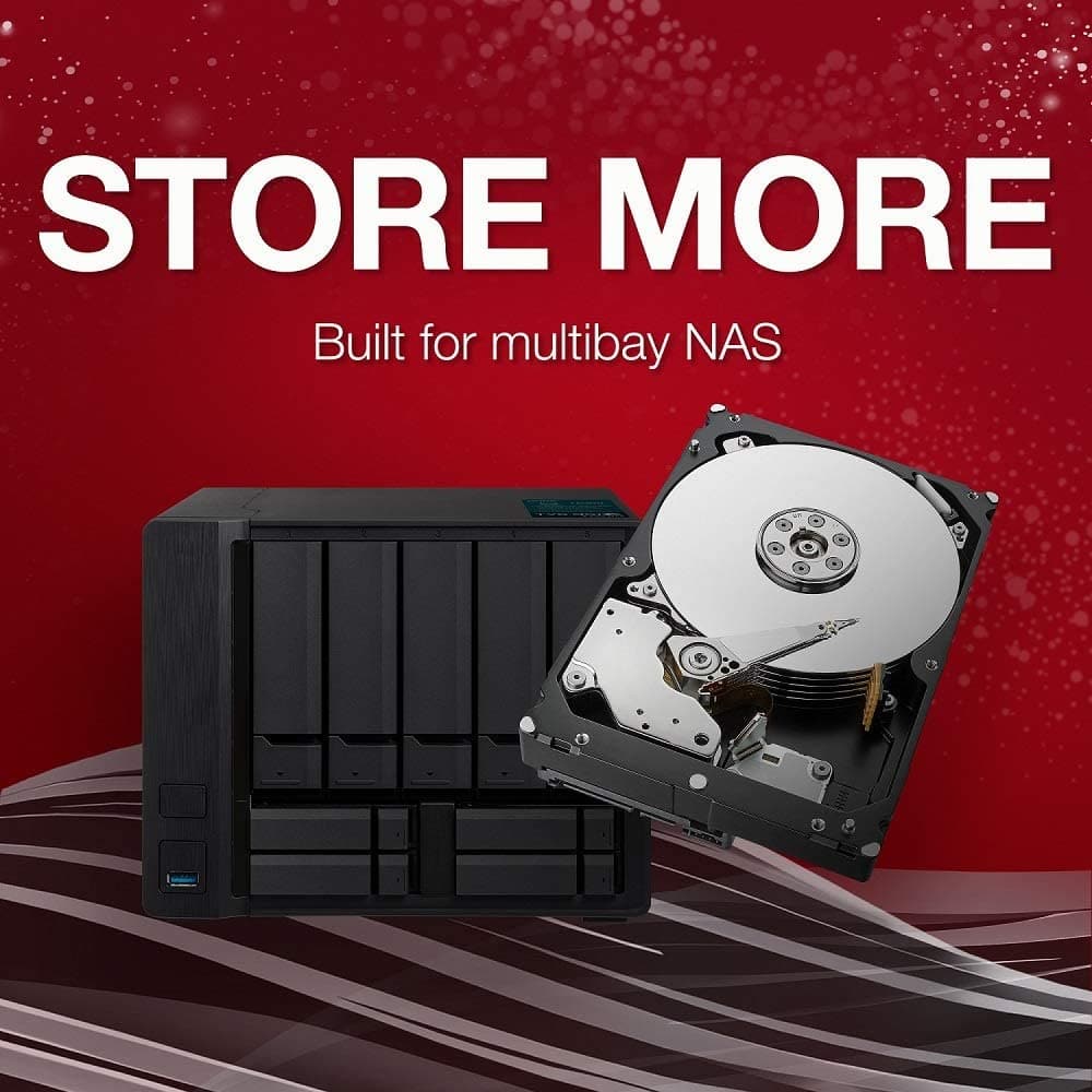 Seagate 4TB IronWolf Pro NAS Hard Drive 3.5" SATA 6GB/s 7200RPM 256MB Cache (CMR)