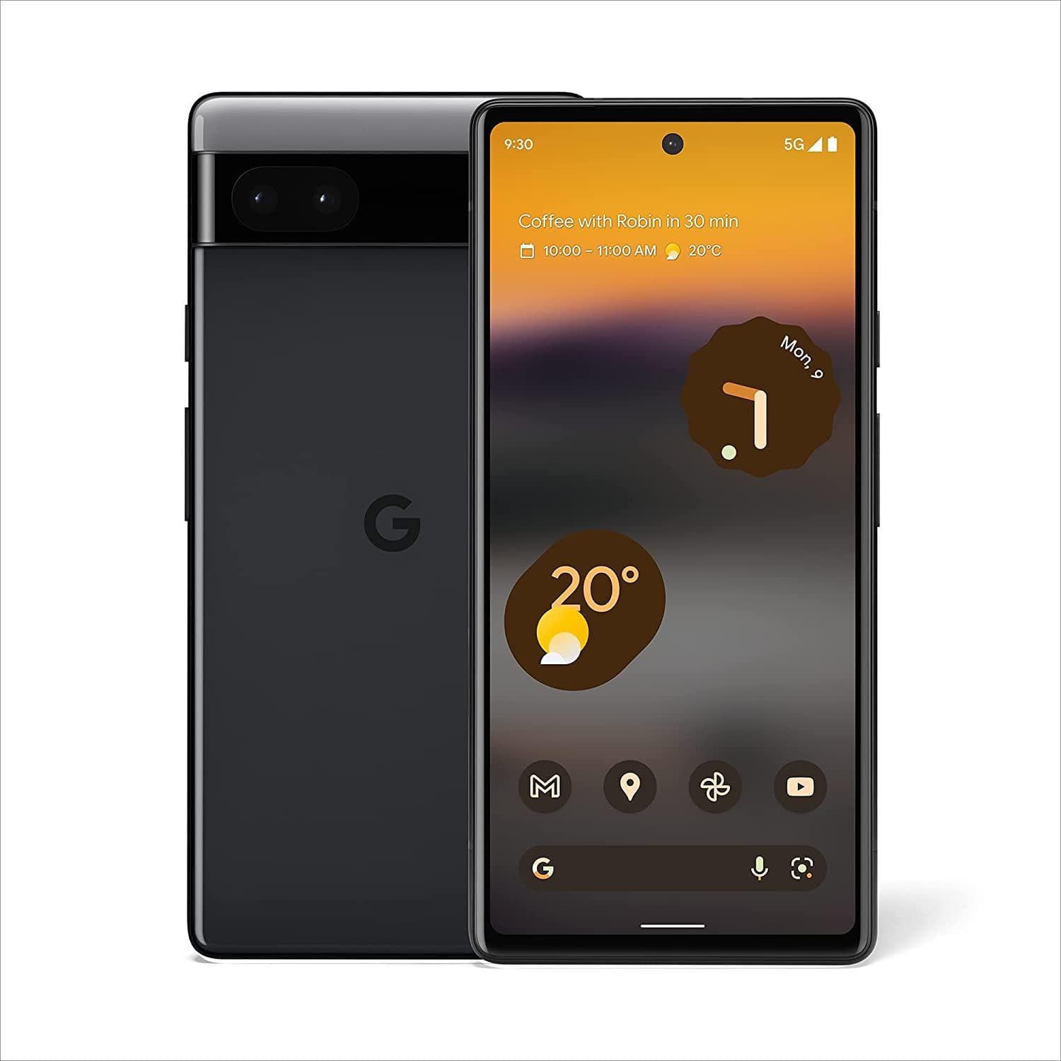 Buy Google,Google Pixel 6a 5G 128GB, Charcoal - Unlocked - Gadcet.com | UK | London | Scotland | Wales| Ireland | Near Me | Cheap | Pay In 3 | Mobile Phones