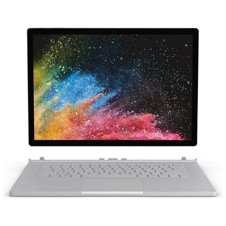 Microsoft,Microsoft Surface Book 2 (Silver) - (Intel i7-8650U, 16 GB RAM,1 TB SSD, NVIDIA GeForce GTX 1050 Graphics, Windows 10 Pro) - Gadcet.com