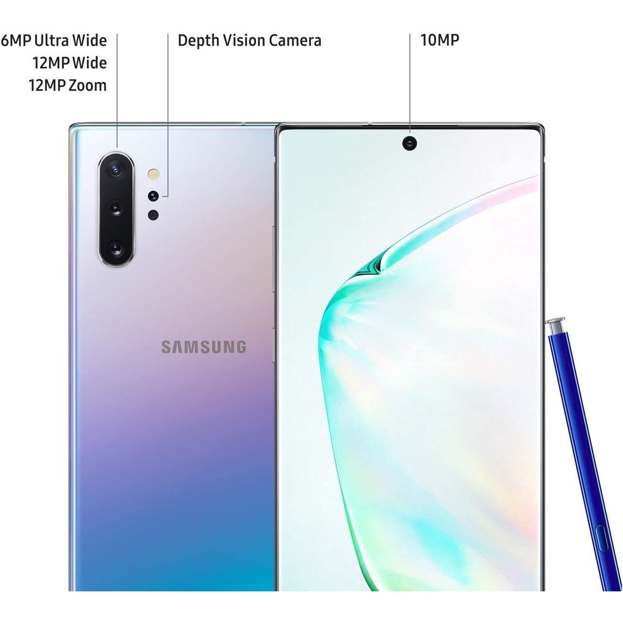 Galaxy Note10 Plus - 256 GB/12GB RAM - Aura glow - Unlocked