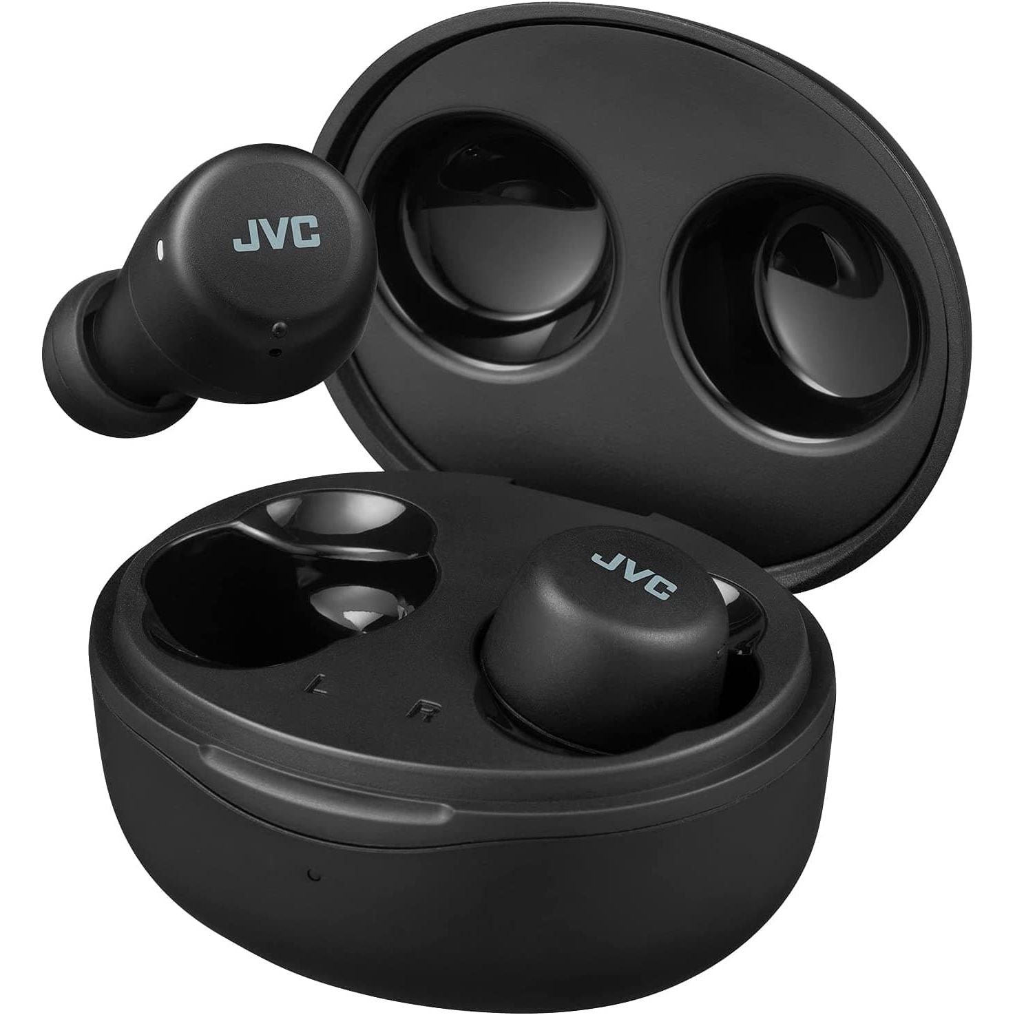 JVC,JVC HA-A5T Gumy Mini True Wireless Earbuds with mic - Black - Gadcet.com