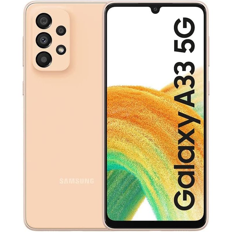 Samsung Galaxy A33 5G 128 GB - Peach - Unlocked
