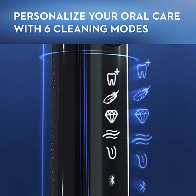 Oral-B Genius x Artificial Intelligence Electric Toothbrush - Blush Black