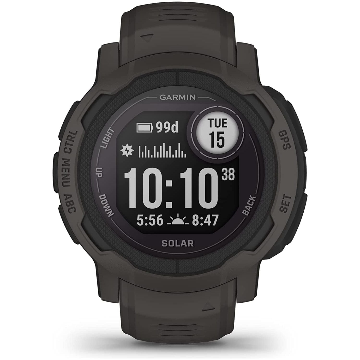 Garmin,Garmin Instinct 010-02627-00 Instinct 2 Solar - Graphite Watch - Gadcet.com