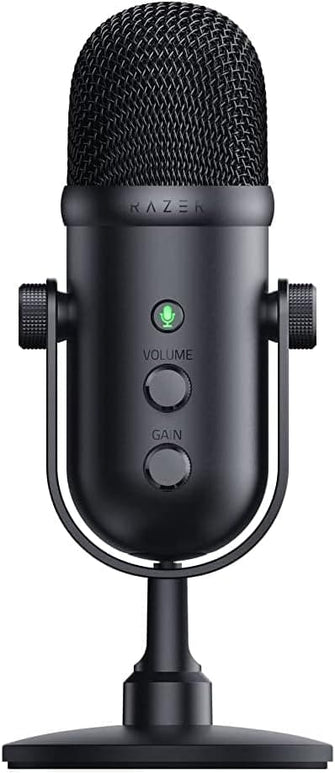 Razer Seiren V2 Pro - Professional-Grade USB Microphone for Streamers- Black - 1