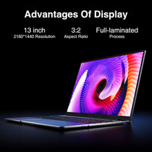 CHUWI Corebook pro(2160x1440) IPS Display Laptop with Core i3-6157U, 13" 8GB RAM 256GB SSD - 2